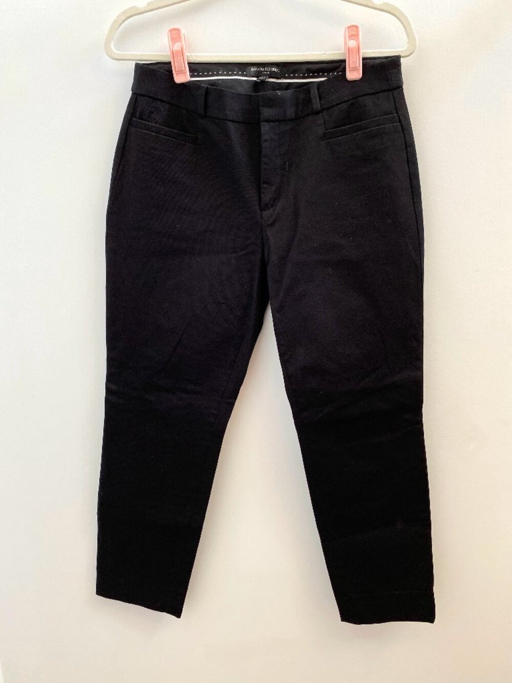 Banana Republic Black Sloan Dress Pants Size 6 Short